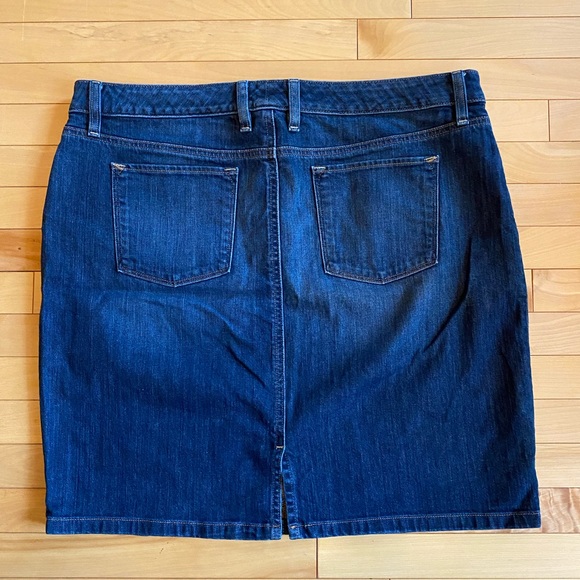L.L.Bean jean skirt - Picture 3 of 3
